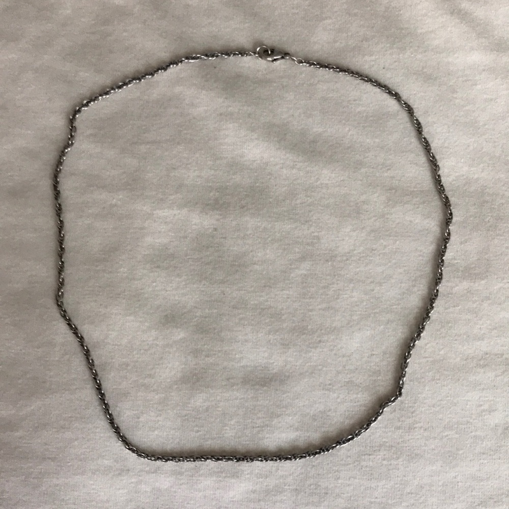 Silver necklace